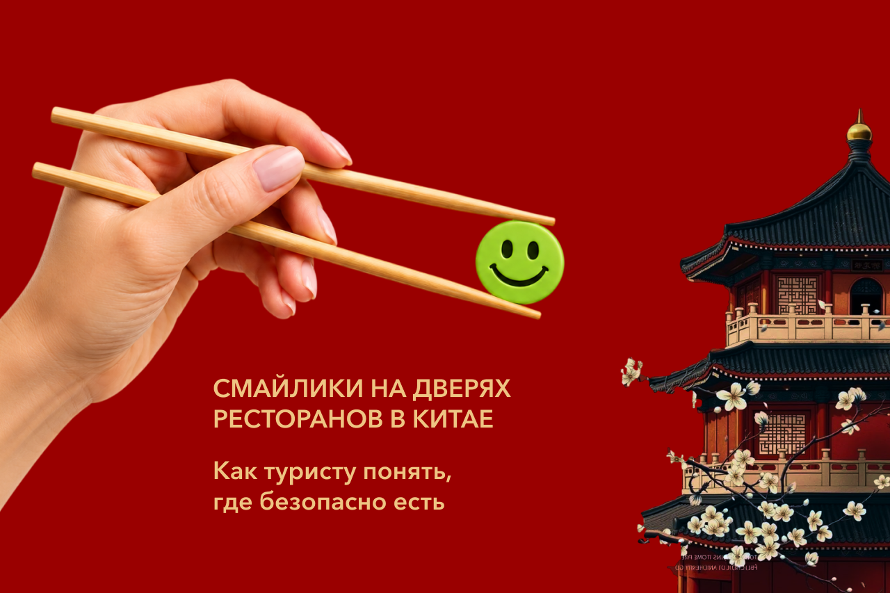 Что означают смайлики на ресторанах в Китае и почему на них смотрят туристы